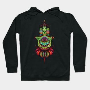 hamsa eye charmed Hoodie